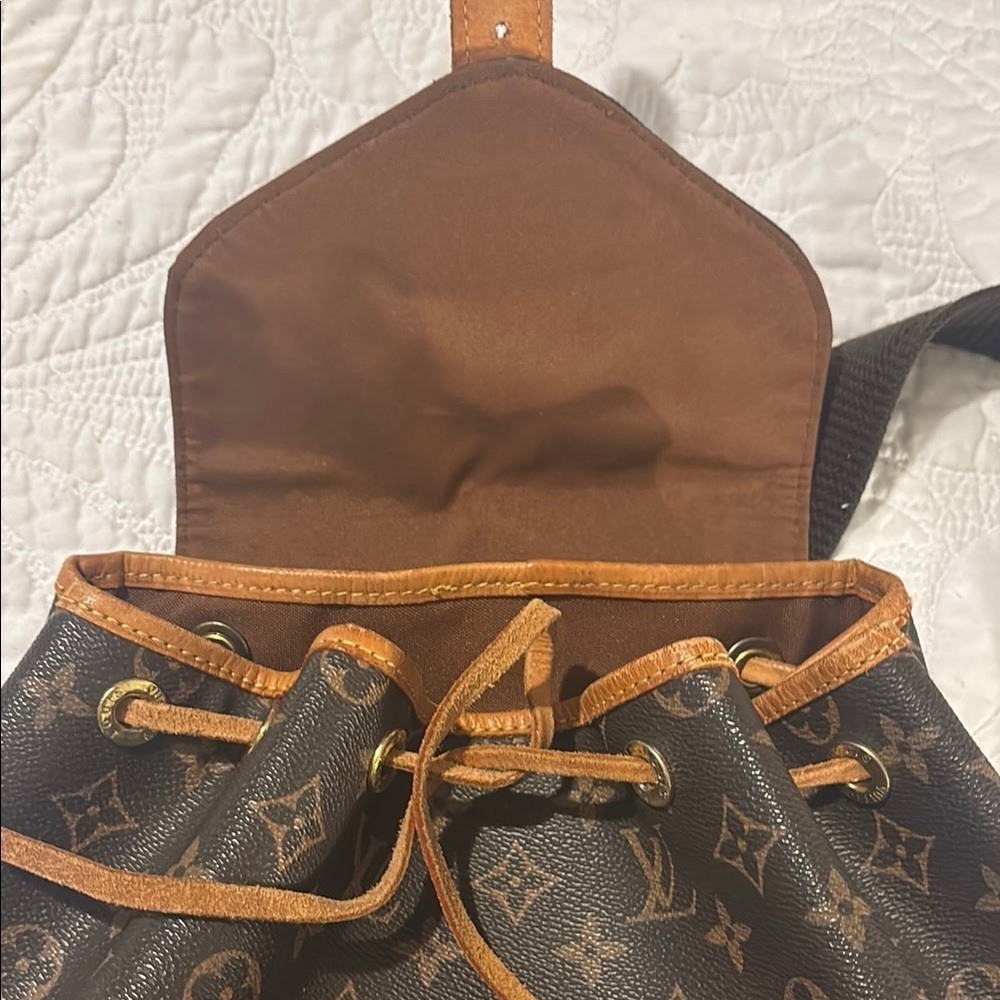 Vintage Louis Vuitton Brown Monogram MM Backpack - Picture 5 of 15